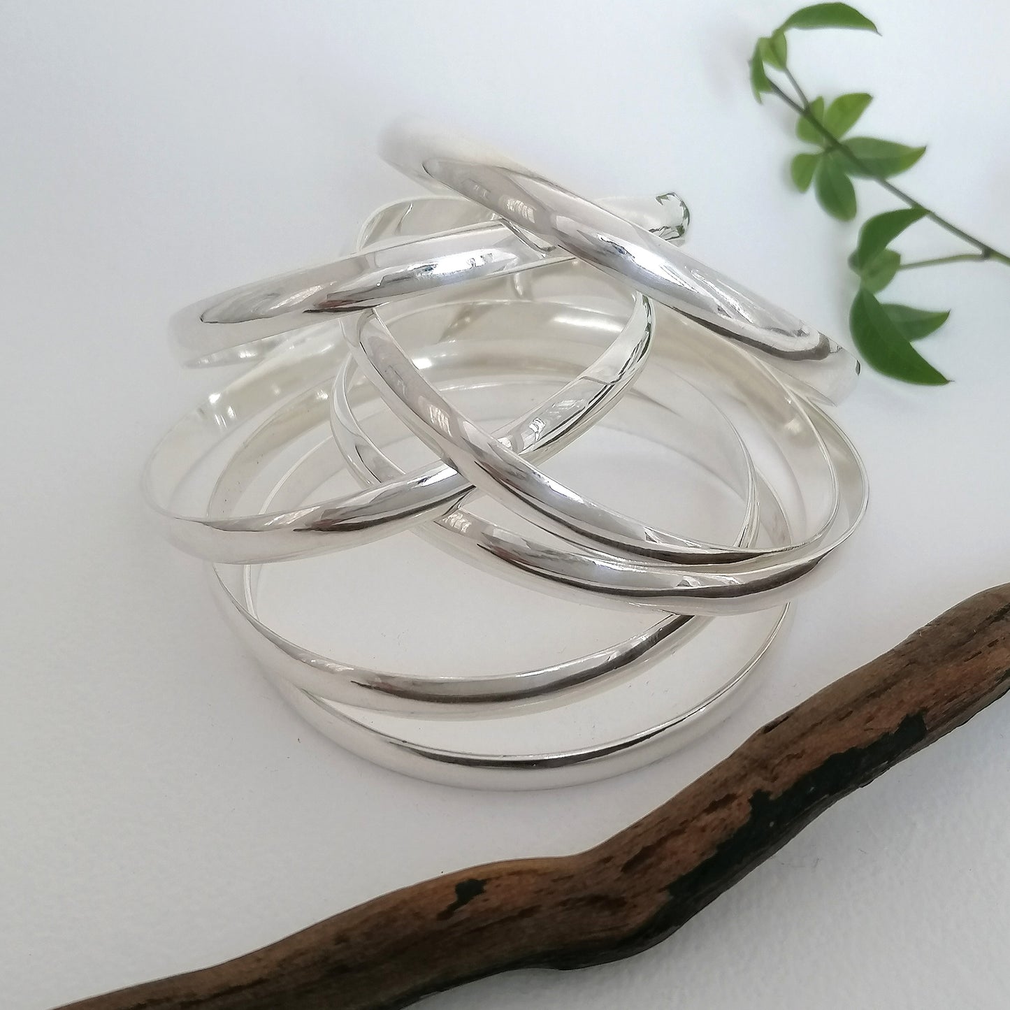 Set of 7 Bangles - Stacking Braclets