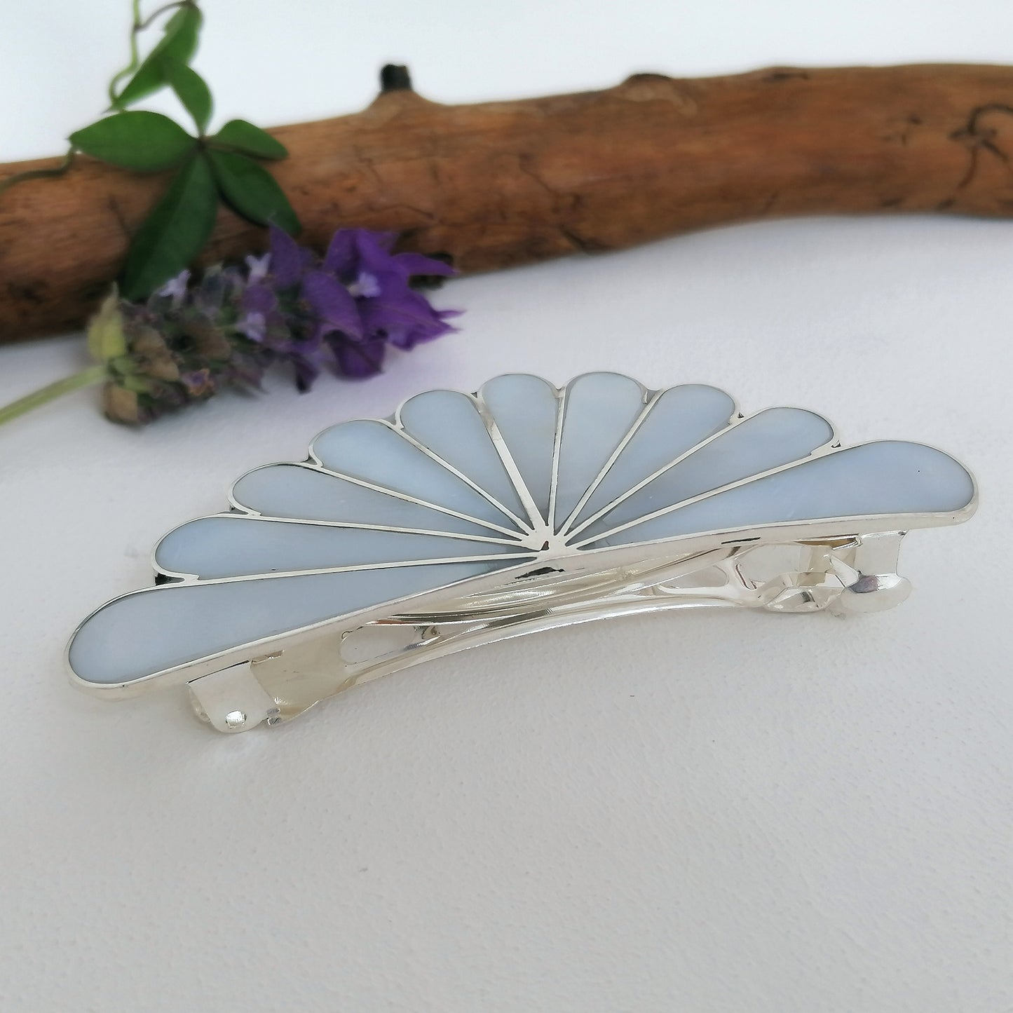 Mother of Pearl Art Nouveau Barrette